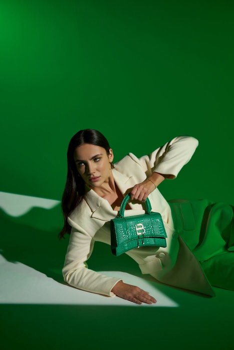 Lucky Bees Bolso de Mano Verde Lucky Bees Bolso de Mano Verde